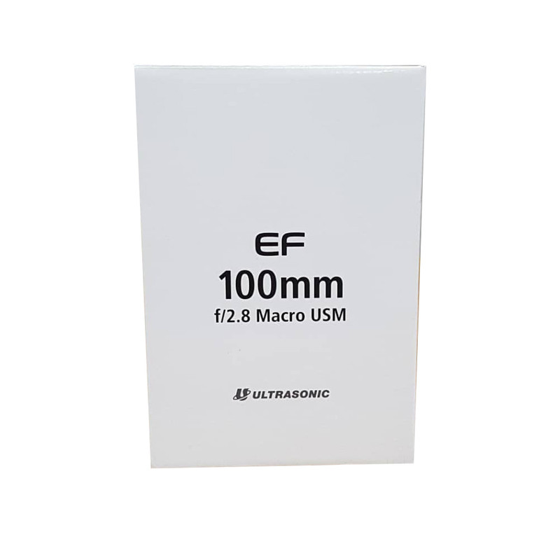 لنز دوربین کانن مدل EF 100mm f/2.8 Macro USM