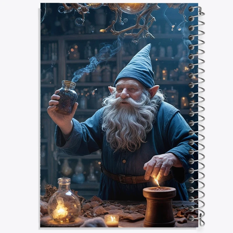 دفتر شطرنجی 50 برگ خندالو مدل جادوگر کد F407