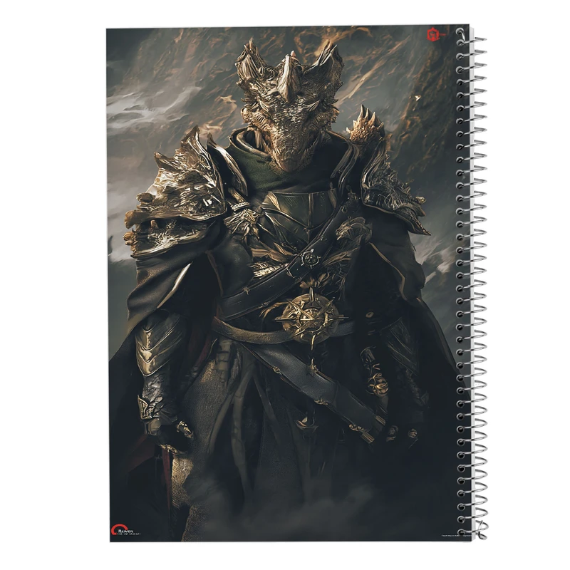 دفتر لیست خرید 50 برگ مدوپد مدل حیوانات جنگجو کد DF14923