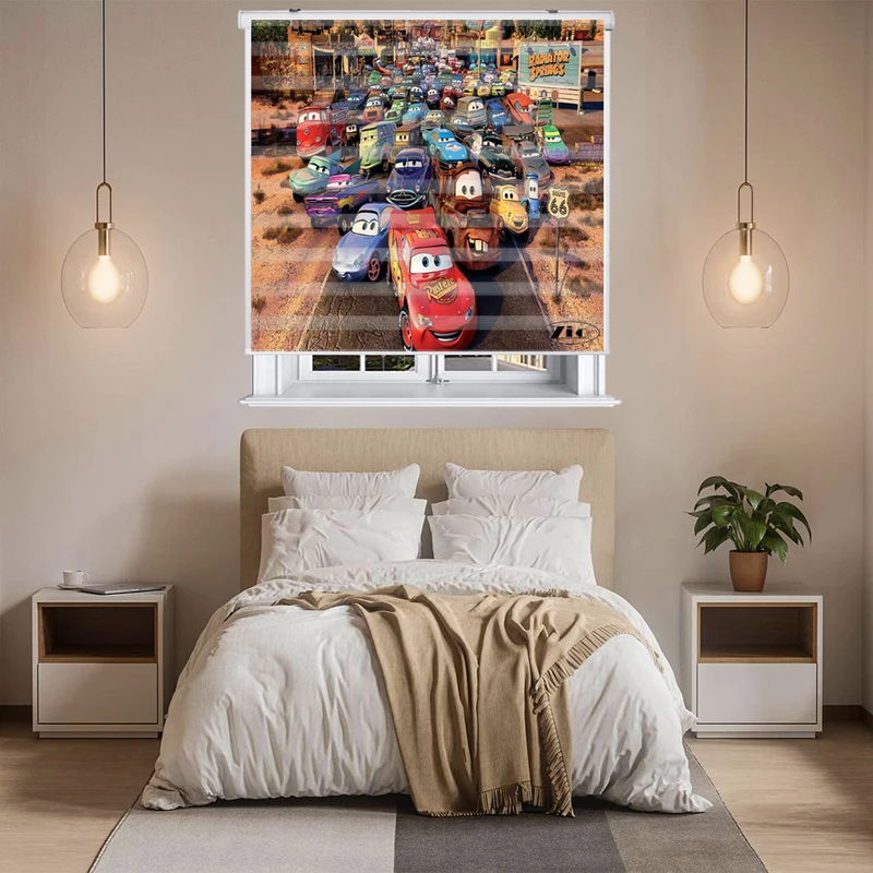 پرده زبرا زیو مدل K3031 سایز 150x200 سانتی متر