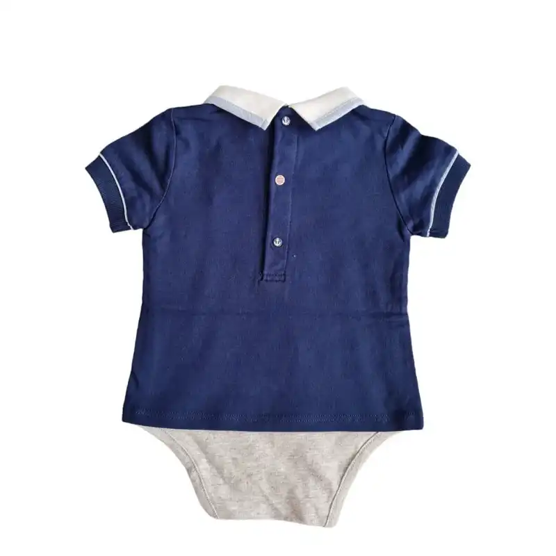 بادی استین کوتاه نوزادی مدل لنگر