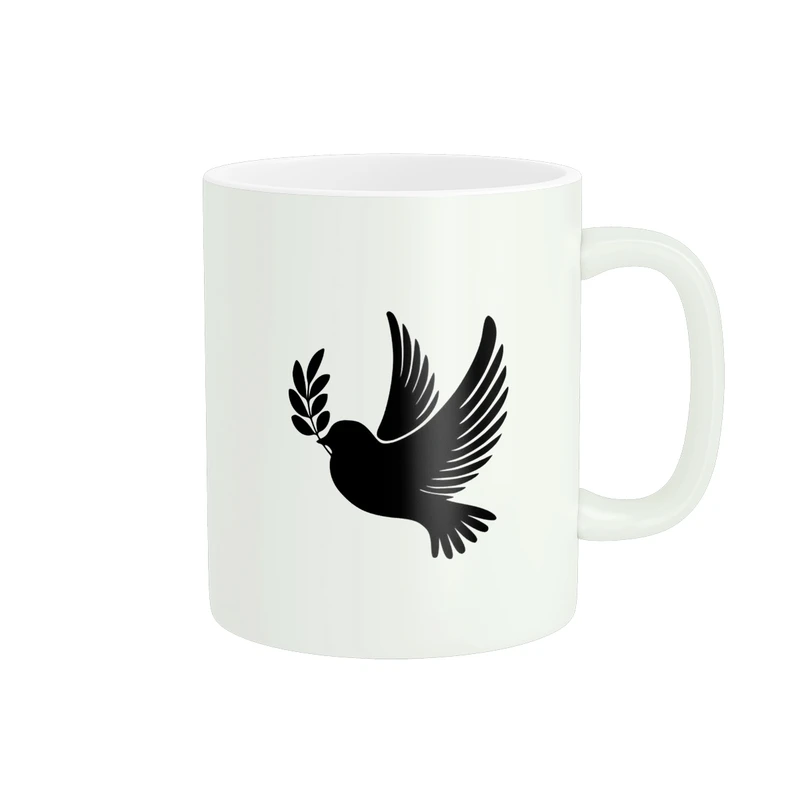 ماگ پاد آفرین طرح پرنده کد 171