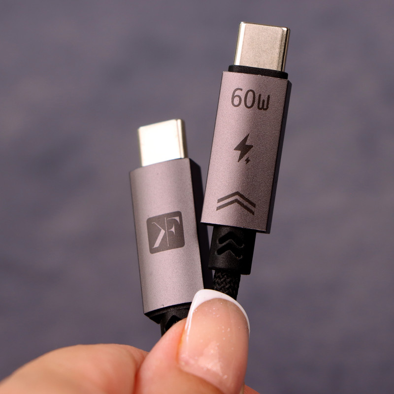 کابل USB-C  کی اف سنیور مدل S13_C طول 1.2 متر