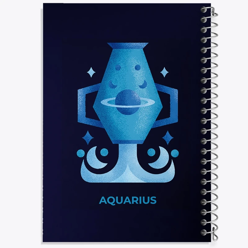 دفتر شطرنجی 50 برگ خندالو مدل ماه تولد بهمن کد F1561