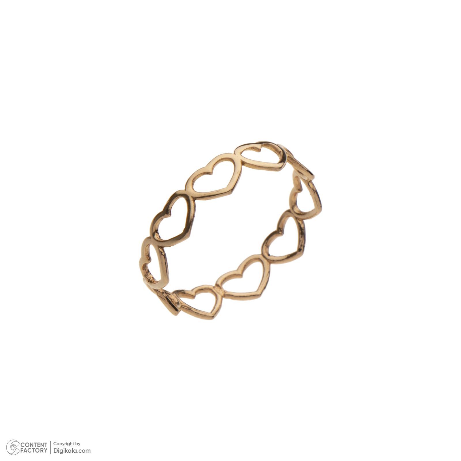 انگشتر طلا 18 عیار زنانه گلدم مدل R-3070026 -  - 5