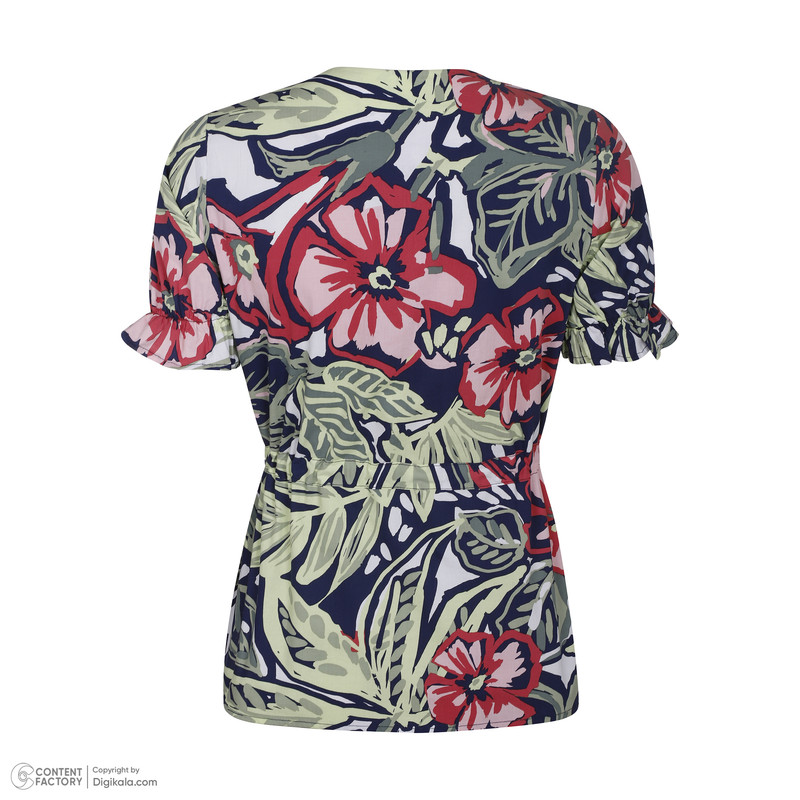 شومیز آستین کوتاه زنانه برنس مدل 01892840242415017432