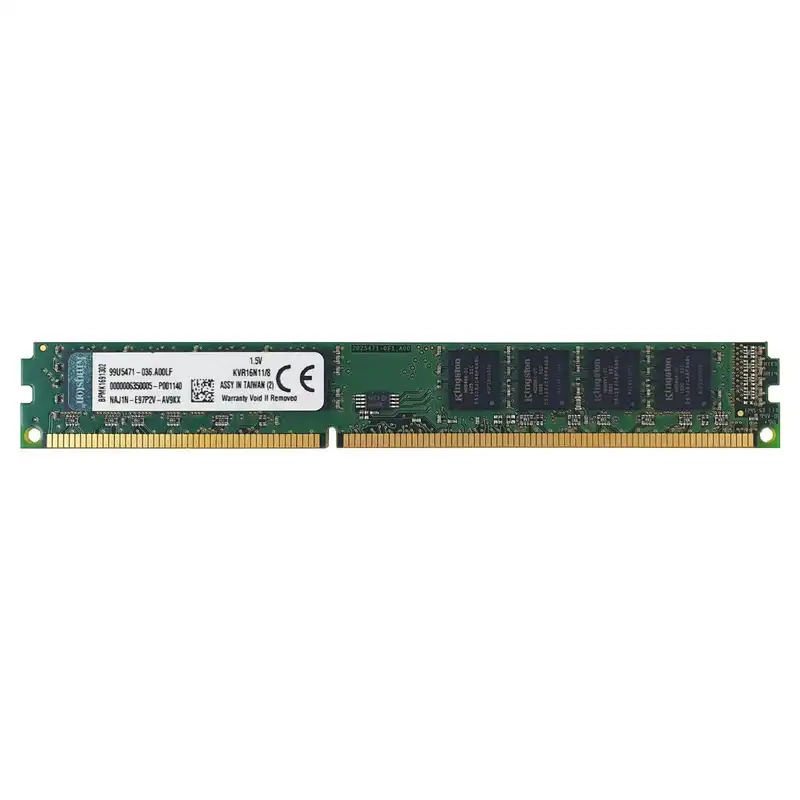 رم دسکتاپ DDR3 تک کاناله 1600 مگاهرتز CL11 کینگستون مدل KVR1600D3N9/8G ظرفیت 8 گیگابایت