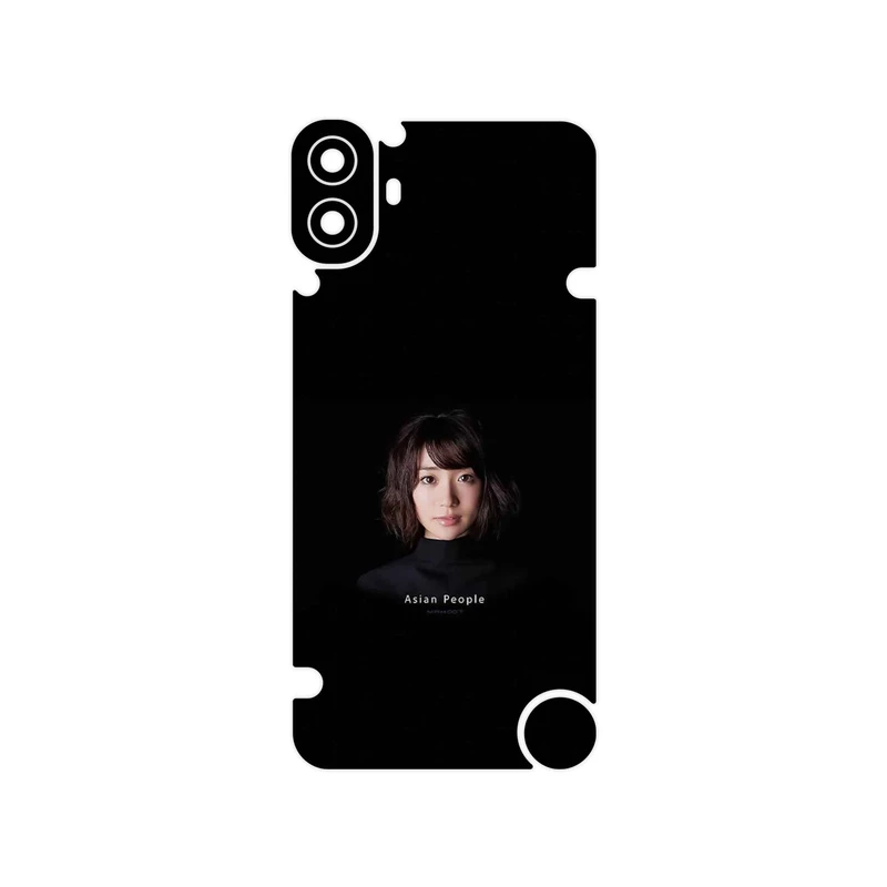 برچسب پوششی ماهوت مدل Portrait of an Asian Woman مناسب برای گوشی موبایل ناتینگ CMF Phone 1