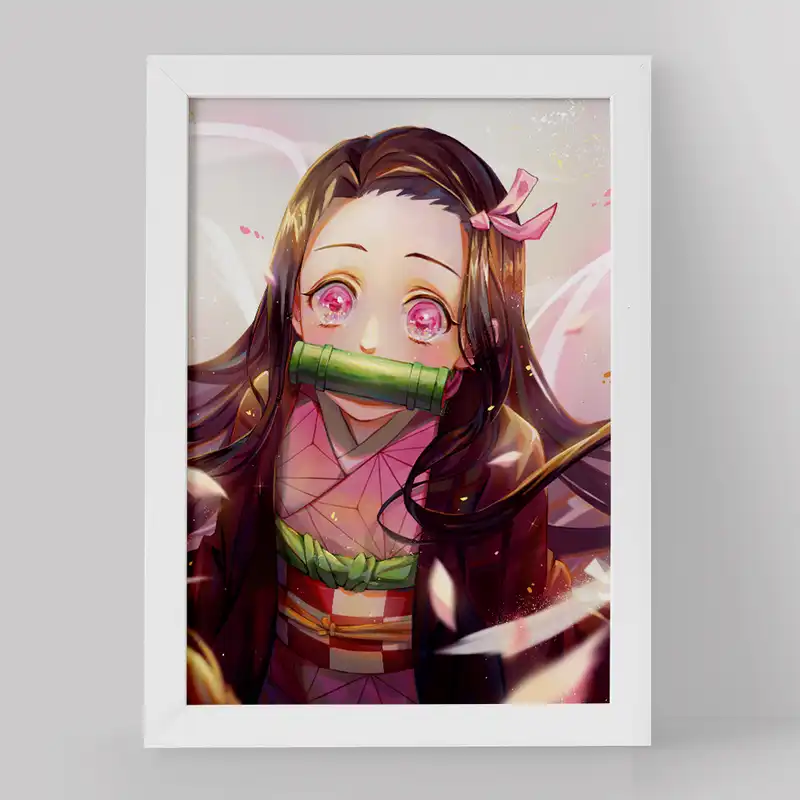 تابلو خندالو مدل کامادو نزوکو انیمه شیطان کش کد 11455