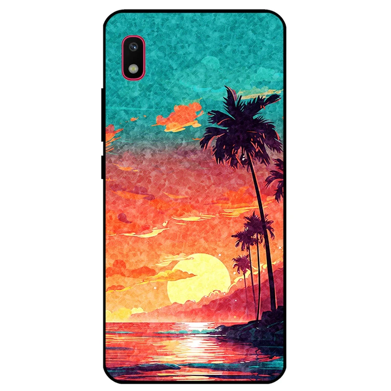 کاور مگافون طرح تابستان مدل 8000 مناسب برای گوشی موبایل سامسونگ Galaxy A10 E          