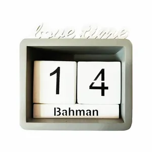 تقویم رومیزی  طرح مکعب مدل H55