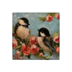 کاشی مدل نقاشی طرح پرنده کدz278