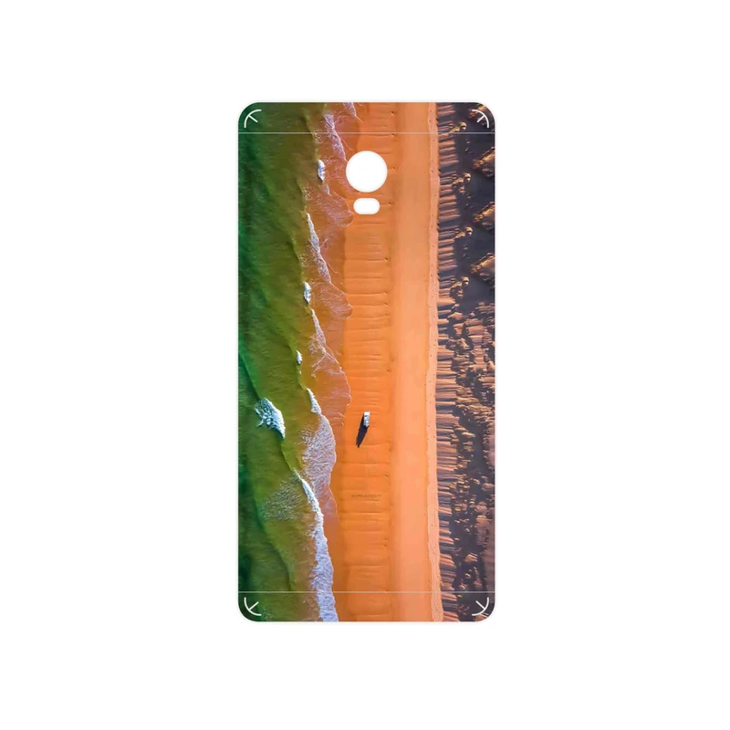 برچسب پوششی ماهوت مدل Beach and Green Sea مناسب برای گوشی موبایل لنوو Vibe P1