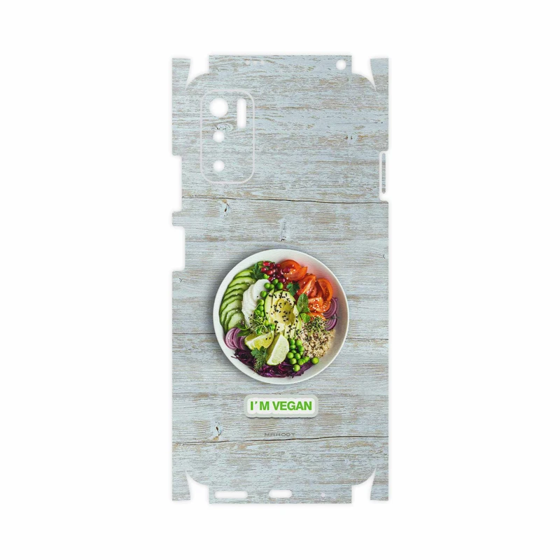 برچسب پوششی ماهوت مدل I'm-vegan-FullSkin مناسب برای گوشی موبایل شیائومی Poco M3 Pro 5G