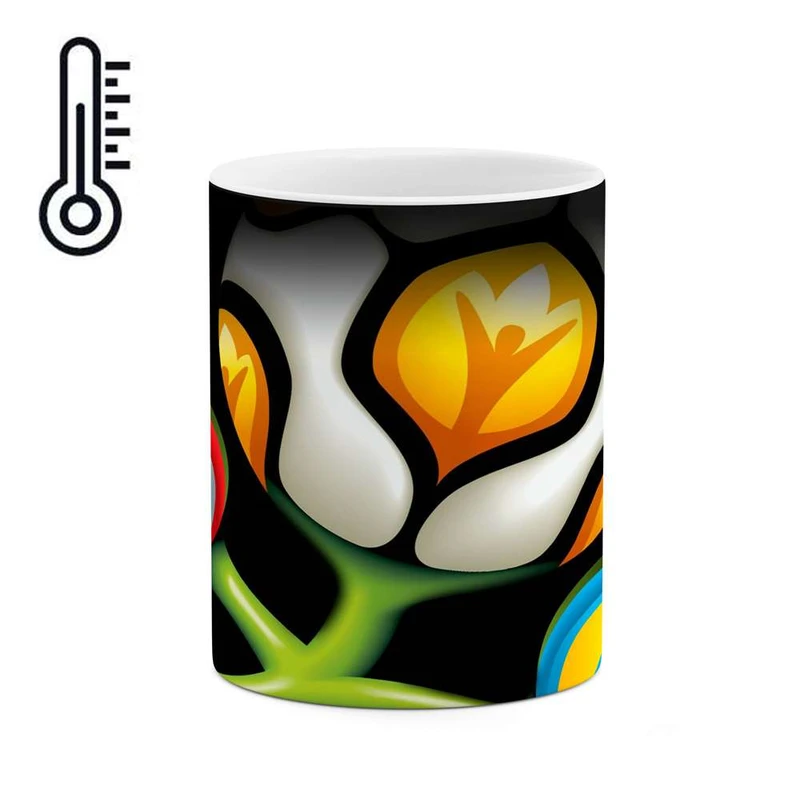 ماگ حرارتی کاکتی مدل یورو 2012 کد mgh11917