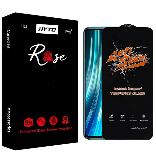 محافظ صفحه نمایش هیتو مدل Rose Antistatic Touch مناسب برای گوشی موبایل شیائومی redmi Note 8 Pro