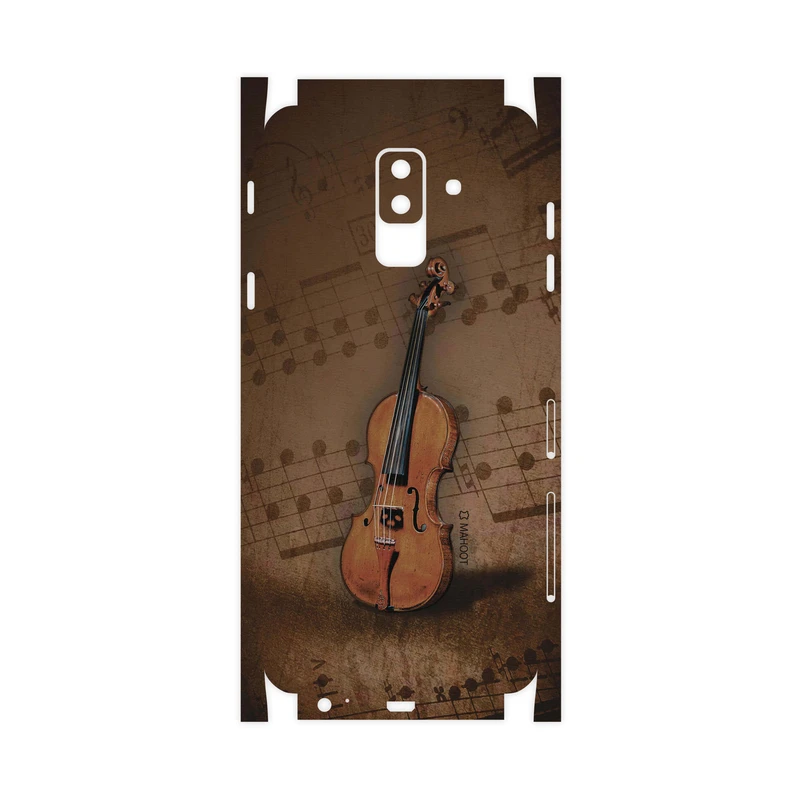 برچسب پوششی ماهوت مدل Violin-Instrument-FullSkin مناسب برای گوشی موبایل سامسونگ Galaxy A6 Plus
