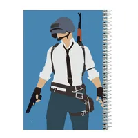 دفتر مشق 50 برگ طرح PubG کد m428