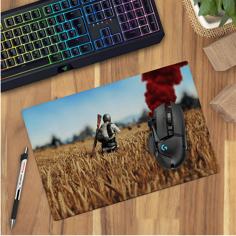 ماوس پد مخصوص بازی زیگ زاگ  طرح pubg کد 4332 1