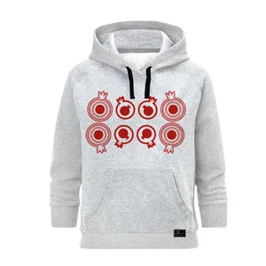 هودی زنانه مدل انار  کد J122 رنگ طوسی