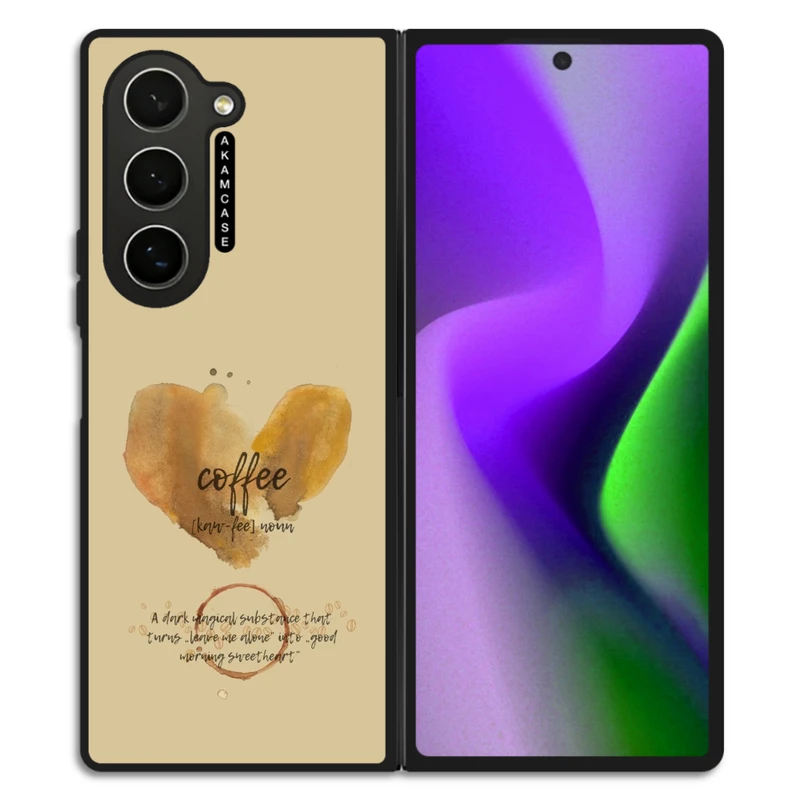کاور آکام مدل AMC-WSGZFOLD6-COFFEE-15 مناسب برای گوشی موبایل سامسونگ Galaxy Z Fold 6