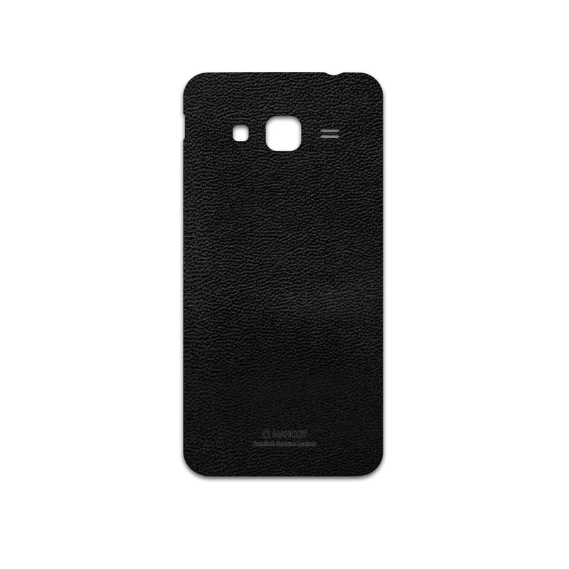 برچسب پوششی ماهوت مدل Black-Leather مناسب برای گوشی موبایل سامسونگ Galaxy J3 2016