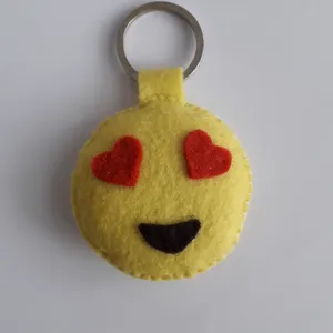 جاکلیدی نمدي مدل ايموجي