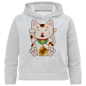 هودی دخترانه مدل M 65 گربه