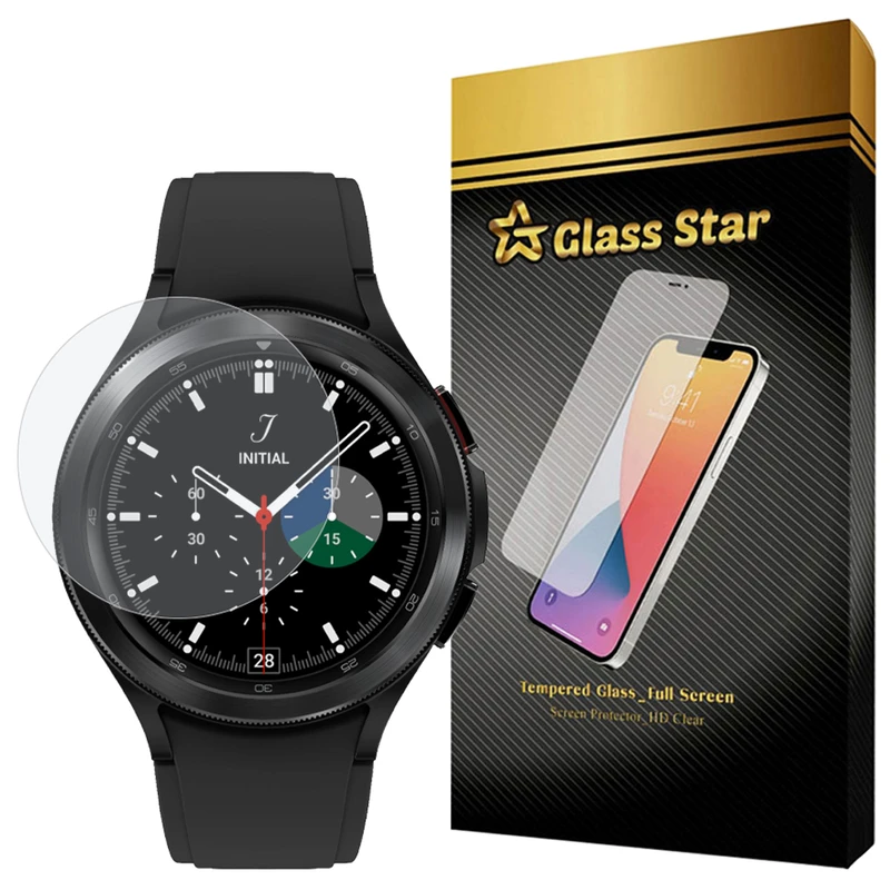 محافظ صفحه نمایش گلس استار مدل SMWG20 مناسب برای ساعت هوشمند سامسونگ Galaxy Watch 4 Classic 46mm 