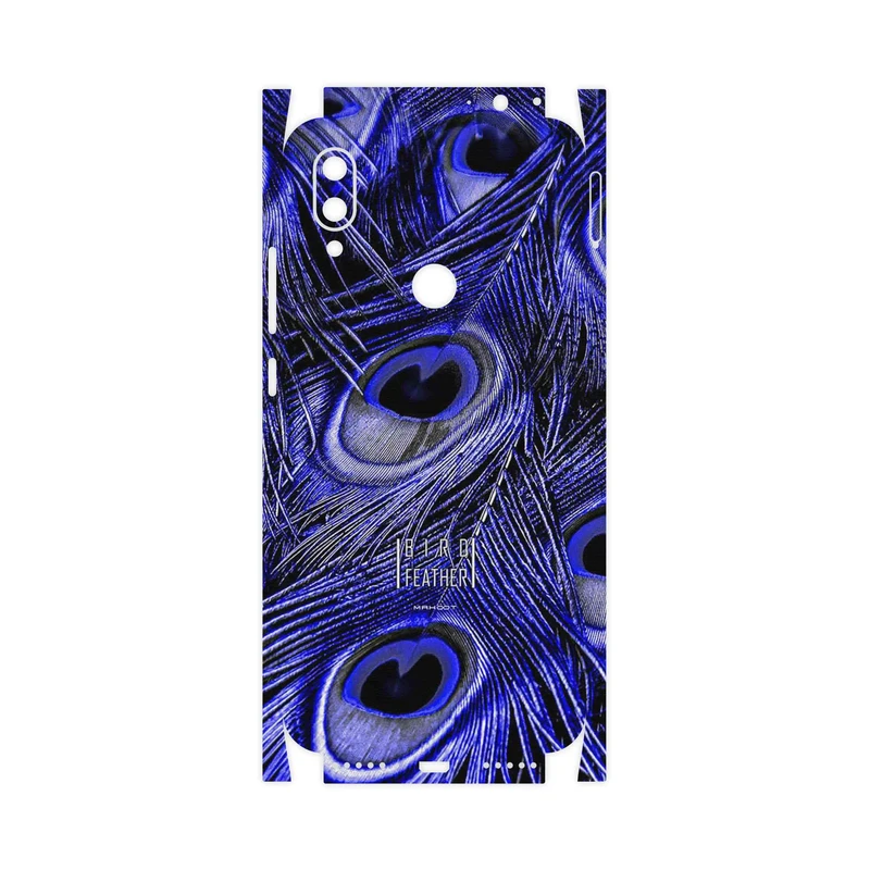 برچسب پوششی ماهوت مدل Purple Feather-FullSkin مناسب برای گوشی موبایل شیائومی Redmi 7