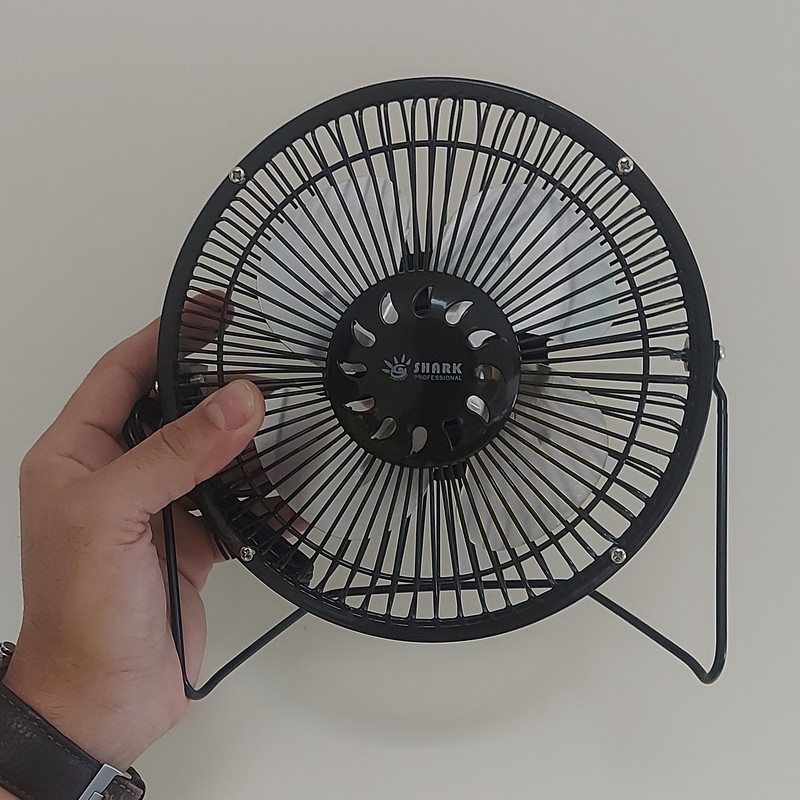 پنکه USB شارک مدل METAL-19.5CM