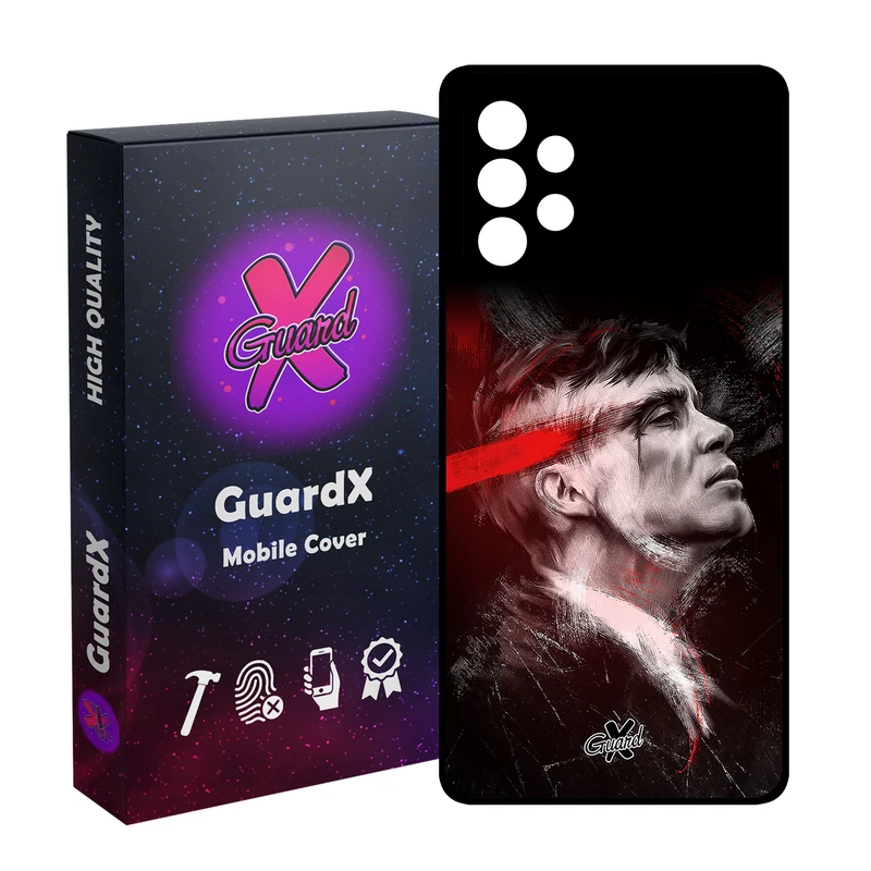 کاور گارد ایکس طرح Peaky Blinders مدل Glass10398 مناسب برای گوشی موبایل سامسونگ Galaxy A52