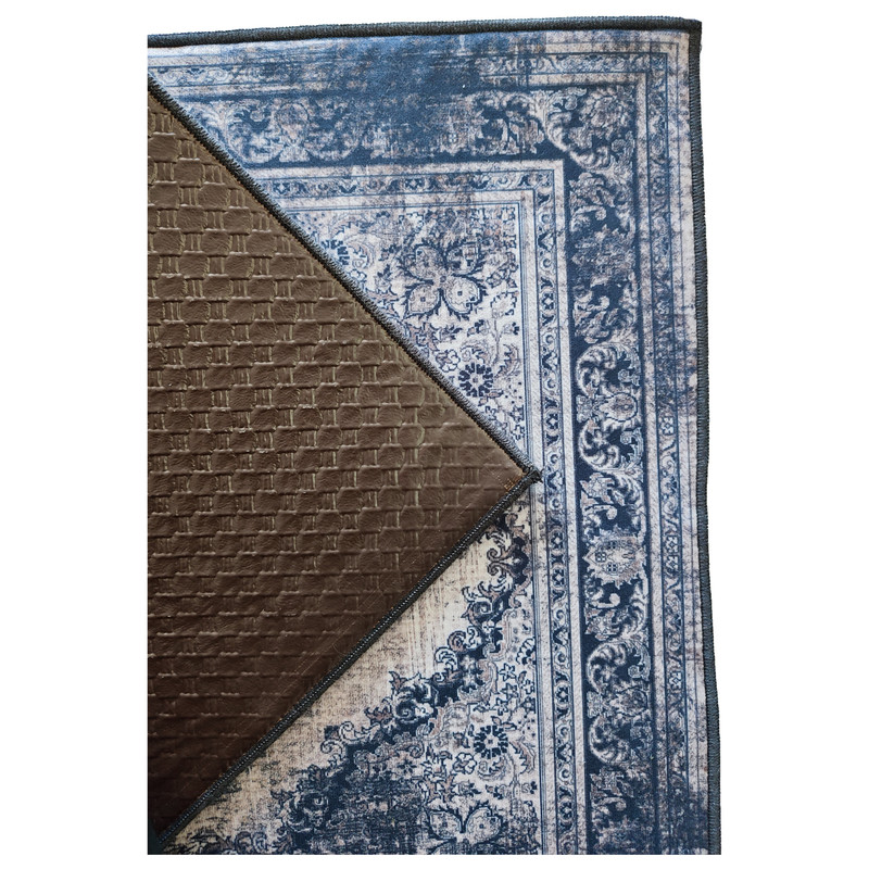 فرش پارچه ای نارسیس مدل فرشینه مدرن کد 8070