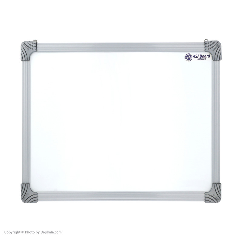 تخته وایت برد مغناطیسی آسا برد مدل بتا سایز 40x50 سانتی متر