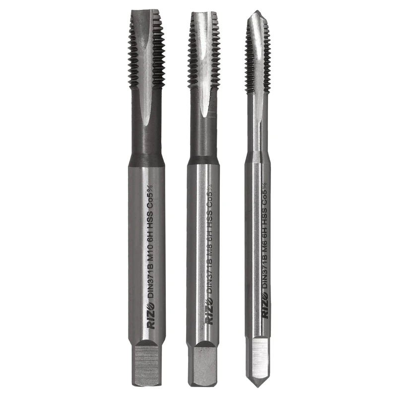 قلاویز کبالت ریزو مدل ART-RZO-6-10M- سایز 10-8-6 میلی متر مجموعه 3 عددی