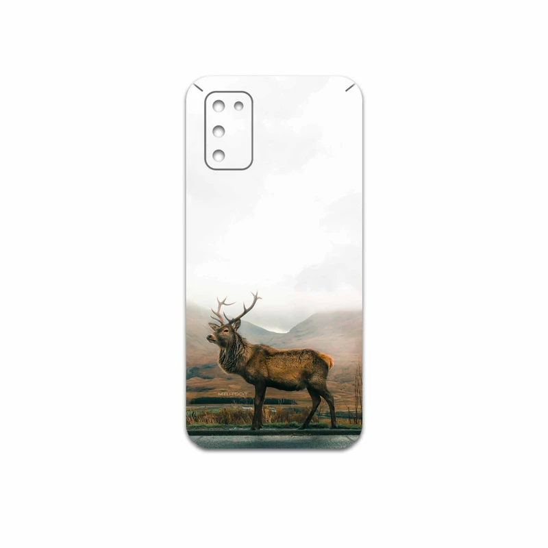 برچسب پوششی ماهوت مدل Horned Deer مناسب برای گوشی موبایل سامسونگ Galaxy A02S