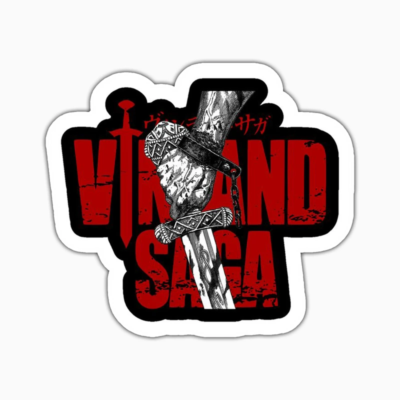 استیکر لپ تاپ و موبایل بووم طرح Anime vinland Saga کد PS14