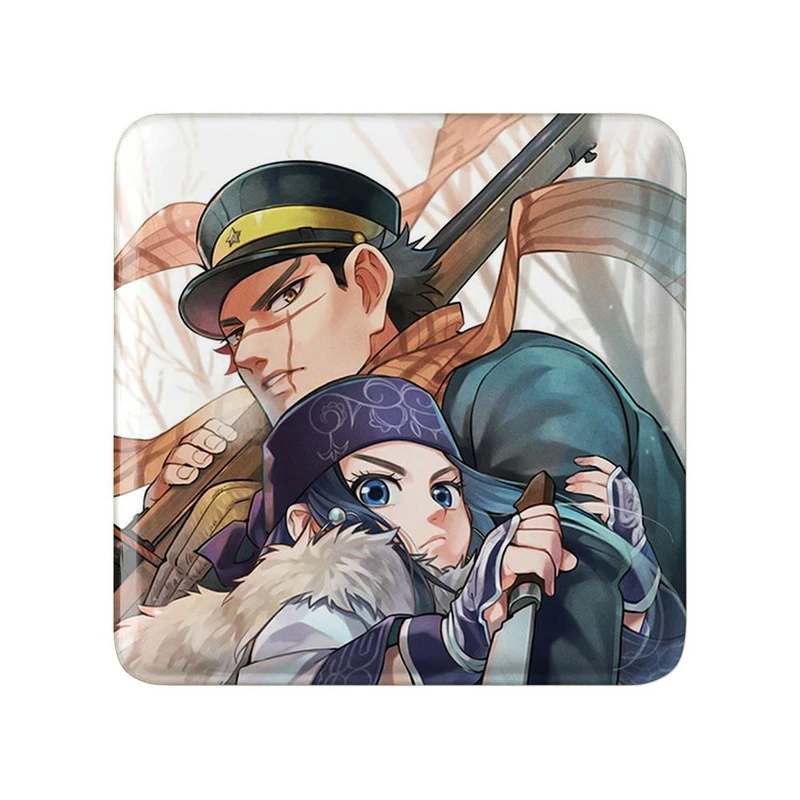 مگنت خندالو مدل سایچی و اسیرپا انیمه کامویی طلایی Golden Kamuy کد 23722