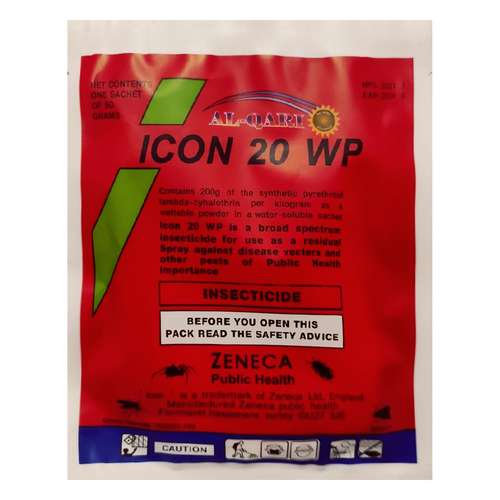 پودر حشره کش ایکون مدل 20wp وزن 50 گرم