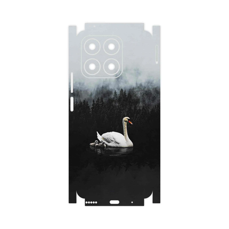برچسب پوششی ماهوت مدل Swan_Lake-FullSkin مناسب برای گوشی موبایل آنر X8a