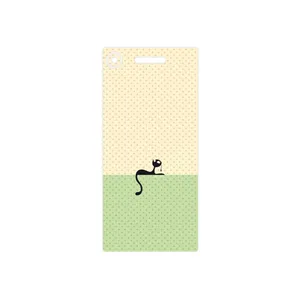 MAHOOT Minimal Internet Cat Icon Cover Sticker for Sony Xperia XZ1