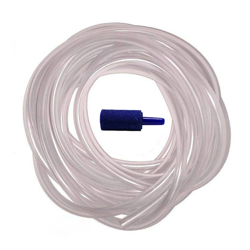 عکس شماره 3 : شلنگ هوای آکواریوم ماهی پت مدل 3 طول 3 متر به همراه سنگ هوا