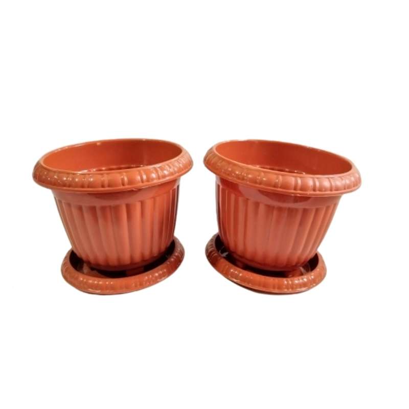 گلدان مدل بنفشه ۴ مجموعه ۲ عددی گلدان مدل بنفشه ۴ مجموعه ۲ عددی