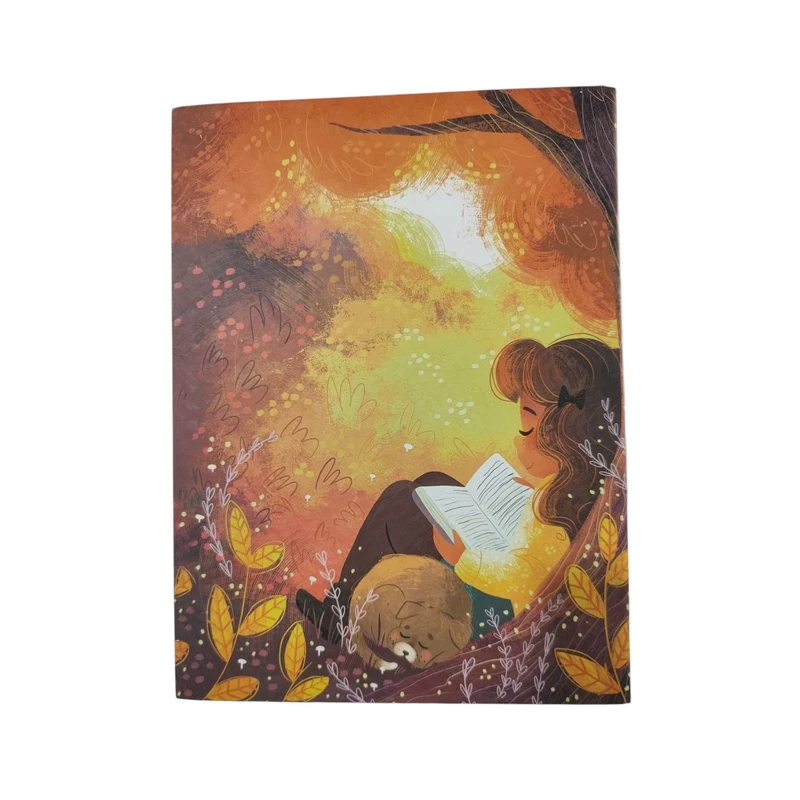 دفتر کلاسوری 100 برگ صبا مدل قفل فلزی طرح دختر1 کد 007