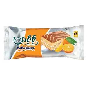 کیک بابامن پرتقالی بابانا - 45 گرم بسته 36 عددی