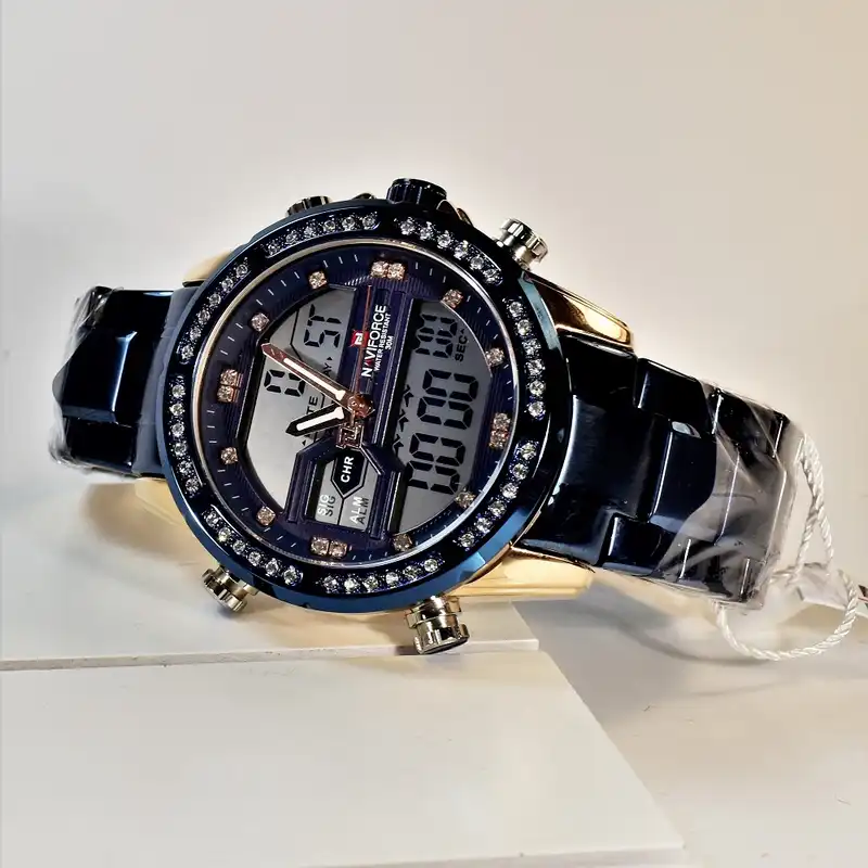 ساعت مچی عقربه‌ای مردانه نیوی فورس مدل NF9190M