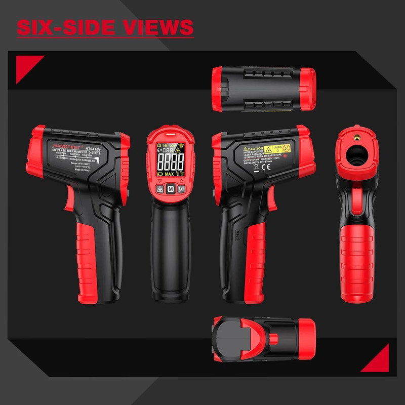 ترمومتر لیزری هابوتست مدل HT641A ترمومتر لیزری هابوتست مدل HT641A