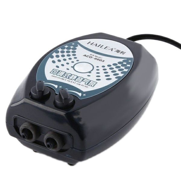 پمپ هوا بی صدا دو لبه هایلا Hailea ACO-6604