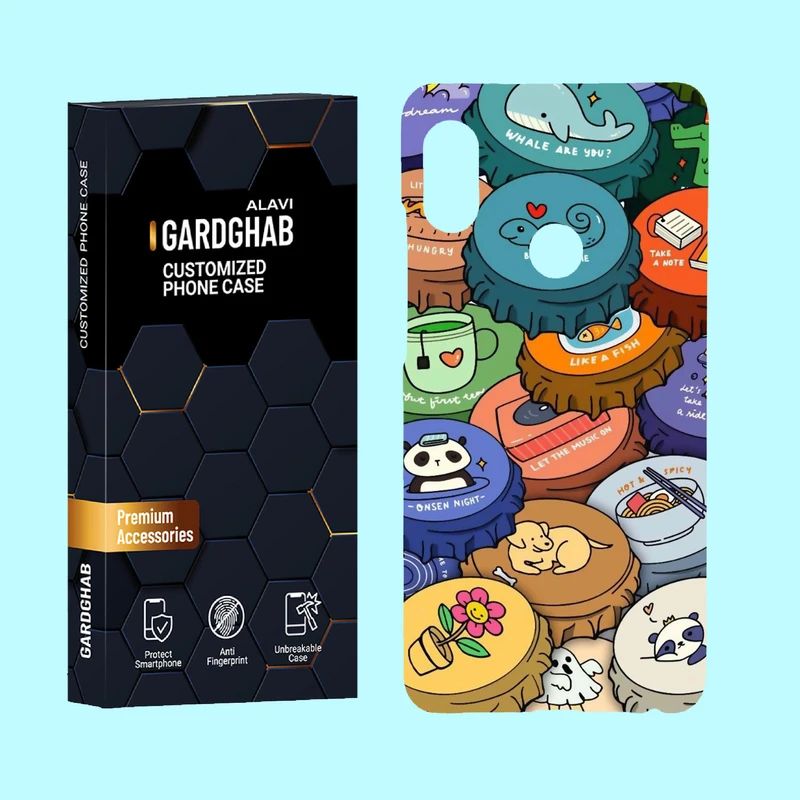 کاور گارد قاب علوی مدل کارتنی و انیمه مناسب برای گوشی موبایل شیائومی Redmi Note 5 / Redmi Note 5 Pro