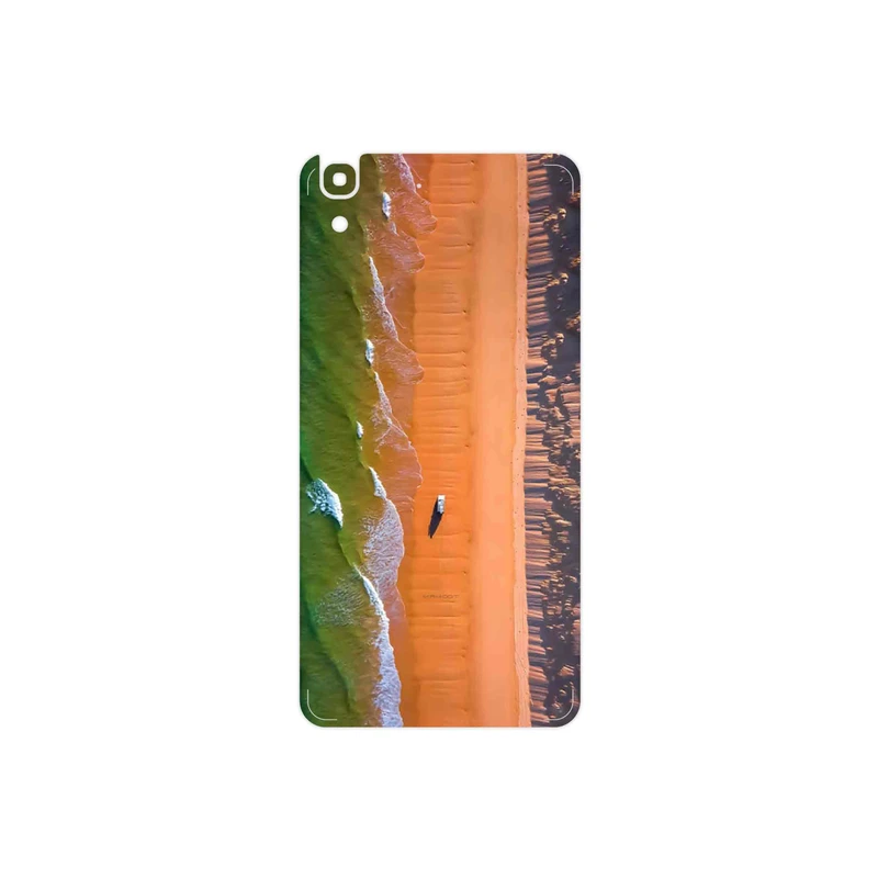 برچسب پوششی ماهوت مدل Beach and Green Sea مناسب برای گوشی موبایل هوآوی Y6